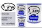 Preview: Chevrolet, Crystal Silver Metallic, 18J / 13 WA8905: 1L Lackdose + 1L Klarlack + 500ml Härter - Set, von ATW Autoteile West.